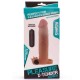 Lovetoy Pleasure X Tender Vibrating Penis Sleeve No.5 Flesh 19cm