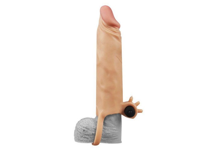 Προσθετικό Κάλυμμα Πέους Με Δόνηση - Pleasure Xtender Vibrating Penis Sleeve No.3