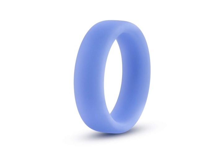 Δαχτυλίδι Πέους Σιλικόνης - Performance Silicone Glo Cock Ring Blue Glow