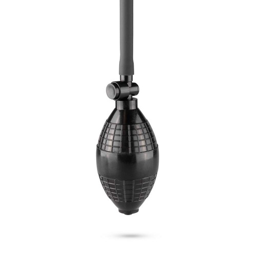 Αντλία Μεγέθυνσης Πέους - Easytoys Penis Pump With Squeeze Ball Black 28cm