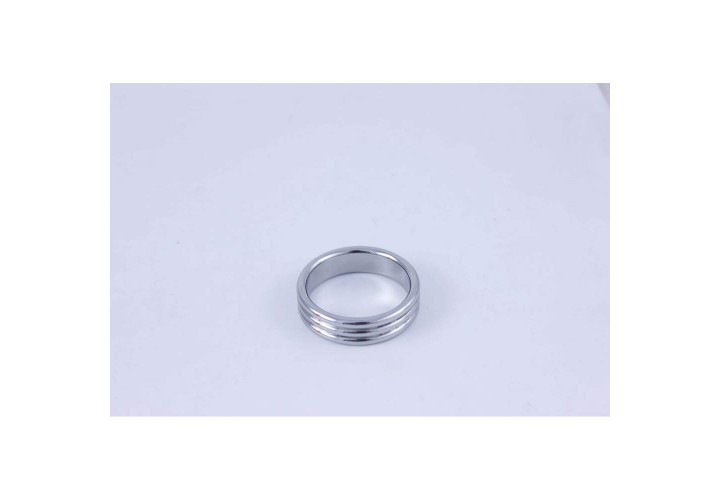 Ατσάλινο Δαχτυλίδι Πέους - Mr. 3 Times Cock Ring 50mm