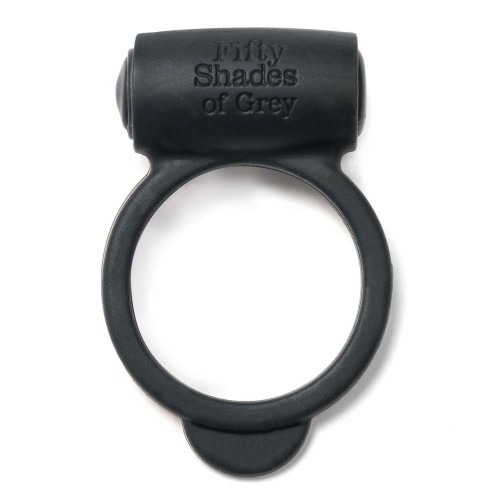 Μαύρο Δονούμενο Δαχτυλίδι Πέους - Fifty Shades Of Grey Vibrating Love Ring Black