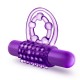Blush The Player Vibrating Double Strap Cockring Purple