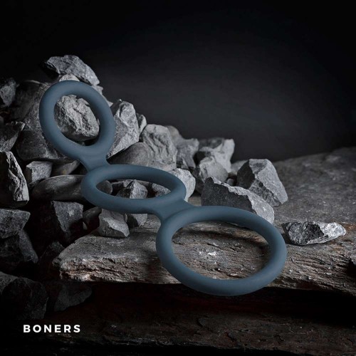 Τριπλό Δαχτυλίδι Πέους & Όρχεων - Boners Triple Cock Ring