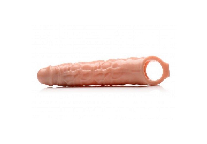 Προσθετικό Κάλυμμα Πέους & Όρχεων – Extender Penis Sleeve With Nubs Light Skin