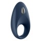 Δονούμενο Δαχτυλίδι Πέους Με Εφαρμογή Κινητού - Satisfyer Mighty One Ring Vibrator Blue 9cm