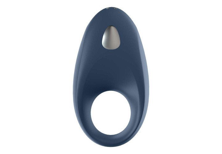 Satisfyer Mighty One Ring Vibrator Blue 9cm