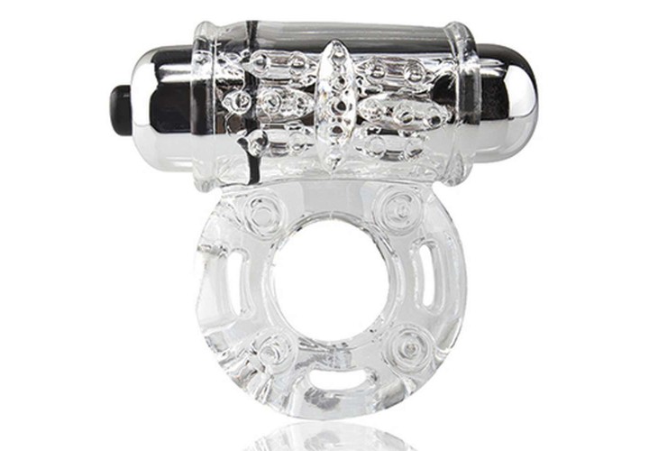 The Screaming O Owow Vibrating Cock Ring Clear