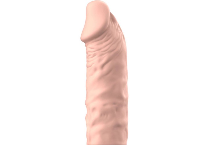 Ρεαλιστικό Κάλυμμα Επέκτασης Πέους - Virilxl Penis Extender Extra Comfort Sleeve V5 Flesh