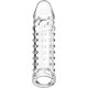 Διάφανο Κάλυμμα Επέκτασης Πέους Με Κουκκίδες - Virilxl Penis Extender Extra Comfort Sleeve V11 Transparent