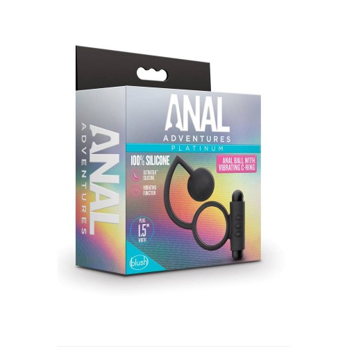 Blush Anal Adventures Anal Ball With C Ring 