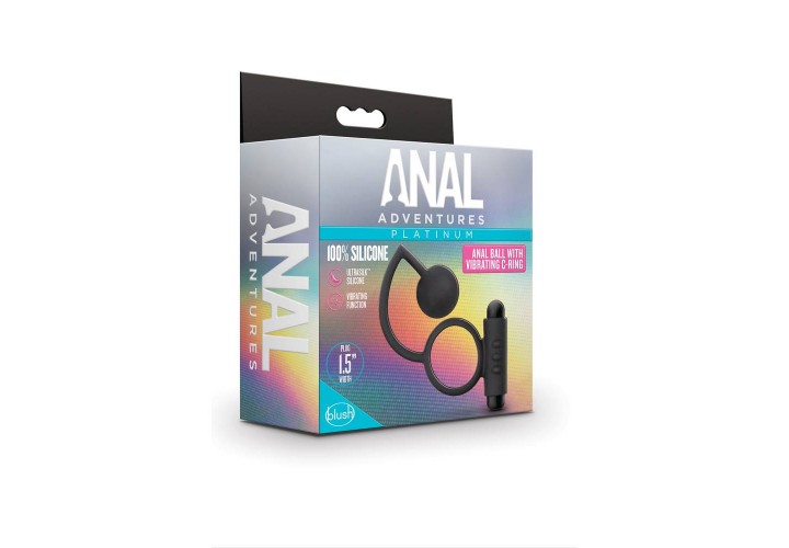 Blush Anal Adventures Anal Ball With C Ring 