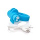 Δαχτυλίδι Πέους & Δονητής Δαχτύλου 10 Ταχυτήτων - The Screaming O Charged Combo Kit Blue