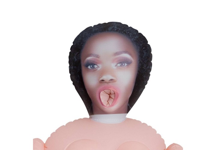 Φουσκωτή Κούκλα - Crushious Alicia The Bounty Hunter Ebony Inflatable Doll