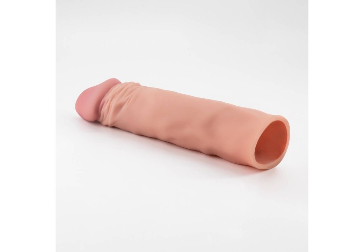 Crushious The Macho Realistic Penis Sleeve With Extension 18.5cm