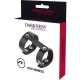Darkness Adjustable Leather Penis & Testicles Ring