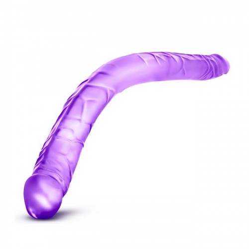 Διπλό Ομοίωμα Πέους - B Yours Double Dildo Purple 40cm