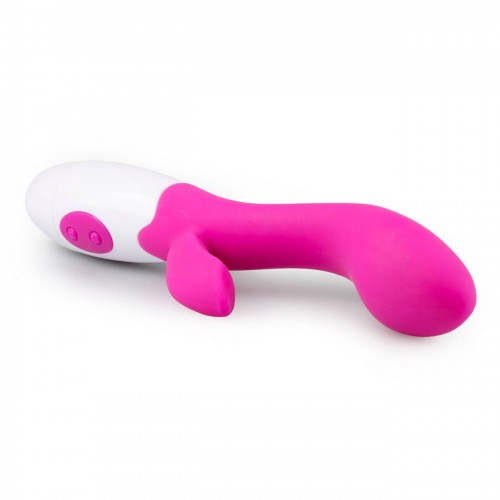 Ροζ Δονητής Rabbit 10 Ταχυτήτων - Easy Toys Lily Vibe Rabbit Vibrator Pink 20cm