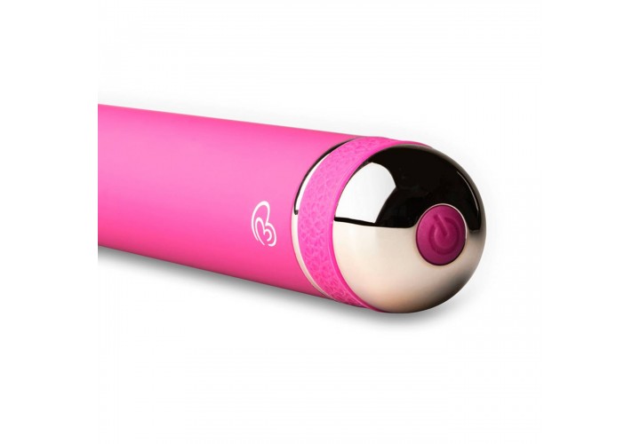 Ροζ Κλασικός Δονητής 10 Ταχυτήτων - Supreme Vibe Vibrator Pink 15cm