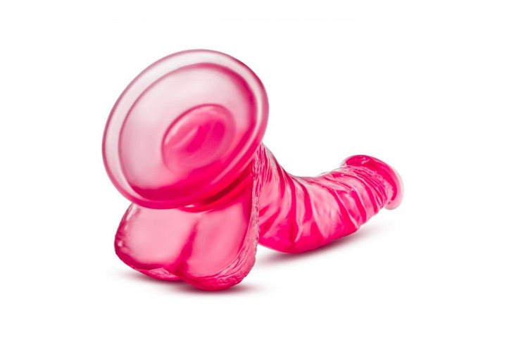 Ροζ Ρεαλιστικό Πέος Με Βεντούζα - B Yours Sweet N Hard 7 Pink 21.5cm