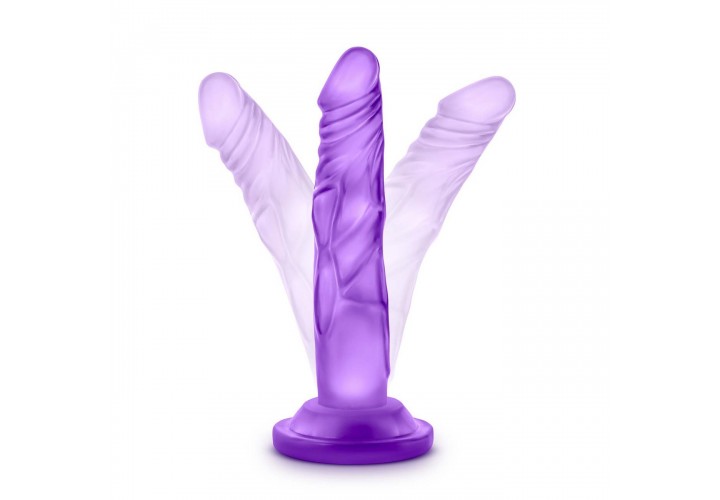 Blush Naturally Yours Mini Cock Purple 14.6cm