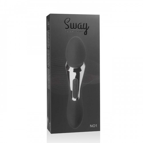 Μαύρος Δονητής Μασάζ 7 Ταχυτήτων - Sway Vibes Wand Vibrator Black 22.5cm