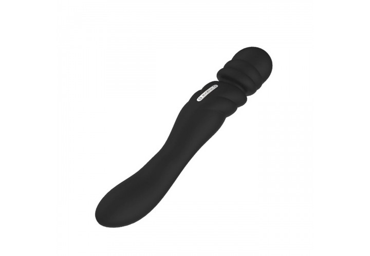 Διπλός Δονητής Μασάζ & Κόλπου - Nalone Jane Double Vibrator Black 23cm