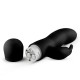 Μαύρος Δονητής Κουνελάκι - Easytoys Mad Rabbit Vibrator Black 17cm