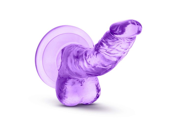 Μίνι Ρεαλιστικό Πέος Με Βεντούζα – Naturally Yours Mini Cock Purple 11cm