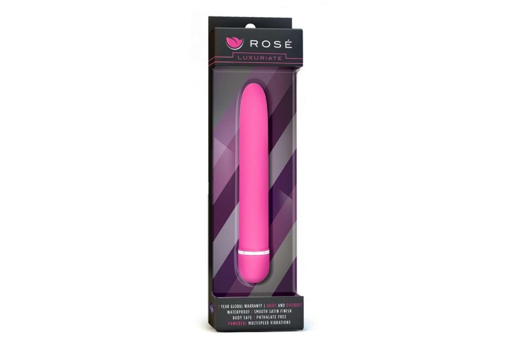 Ροζ Κλασικός Δονητής - Rose Luxuriate Vibrator Pink 18cm