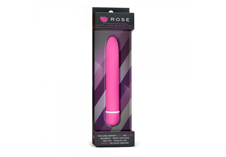 Blush Rose Luxuriate Vibrator Pink 18cm