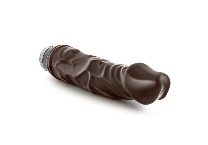 Ρεαλιστικός Δονητής - Blush Dr. Skin Cock Vibe 6 Chocolate 19cm