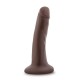 Dr. Skin Cock With Suction Cup Chocolate 13.9cm