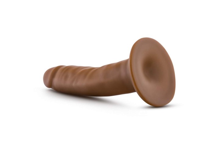 Μόκα Μικρό Ρεαλιστικό Πέος - Dr. Skin Cock With Suction Cup Mocha 13.9cm