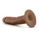 Dr. Skin Cock With Suction Cup Mocha 13.9cm