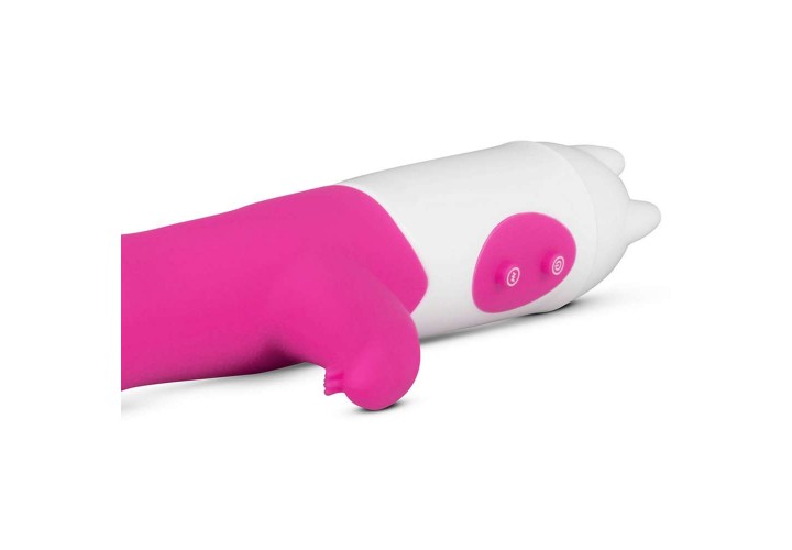 Ροζ Δονητής Rabbit Για Σημείο G - Easytoys Petite Piper Rabbit Vibrator Pink 18cm