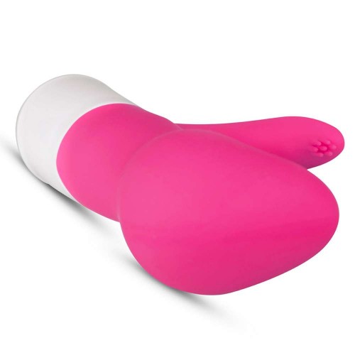 Ροζ Δονητής Rabbit Για Σημείο G - Easytoys Petite Piper Rabbit Vibrator Pink 18cm