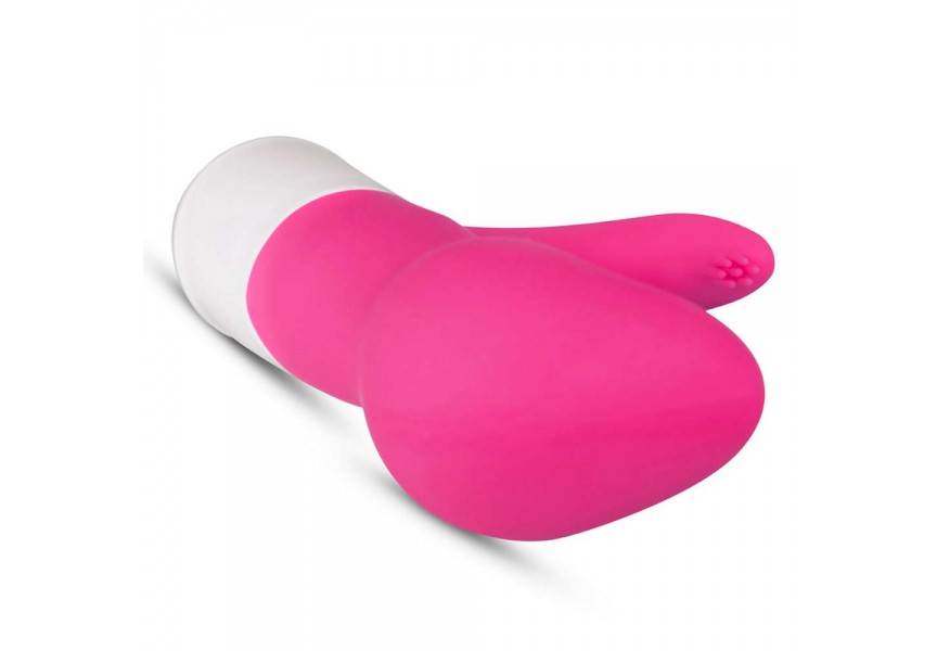 Ροζ Δονητής Rabbit Για Σημείο G - Easytoys Petite Piper Rabbit Vibrator Pink 18cm