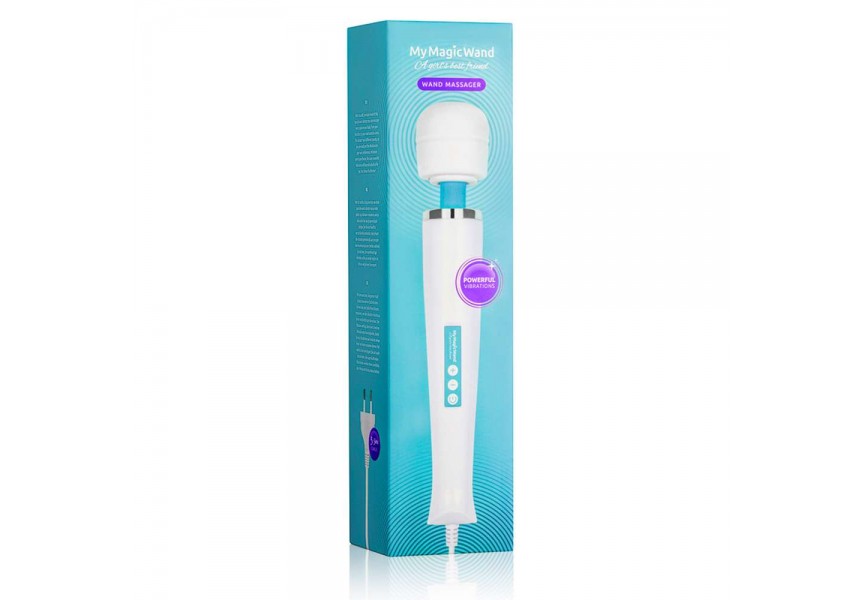 My Magic Wand Massager Vibrator Blue 32cm