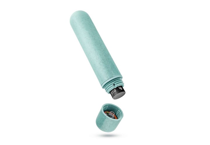 Μπλε Οικολογικός Μίνι Δονητής - Gaia Eco Vibrating Bullet Blue 9cm