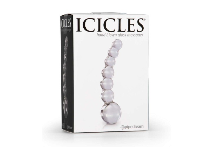 Pipedream Icicles No.66 Clear 12cm