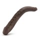 Dr. Skin Double Dildo Chocolate 40.6cm