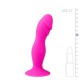 Ροζ Ομοίωμα Με Βεντούζα - Easytoys Pink Silicone Suction Cup Dildo 15cm