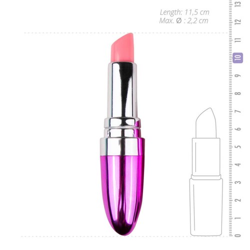 Μίνι Δονητής Κραγιόν - Lipstick Vibrator Pink 11.5cm