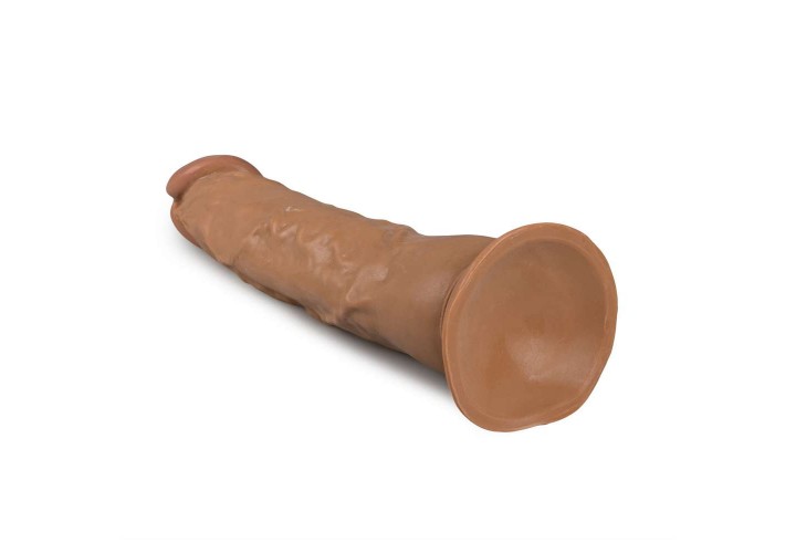 Ρεαλιστικό Ομοίωμα Πέους - Latin Lover Dildo With Suction Cup Brown 23cm