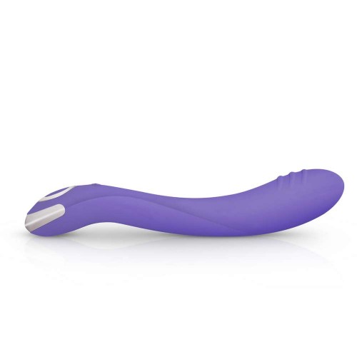 Μωβ Δονητής Σιλικόνης 10 Ταχυτήτων - Good Vibes Only Lici G Spot Vibrator 22.5cm