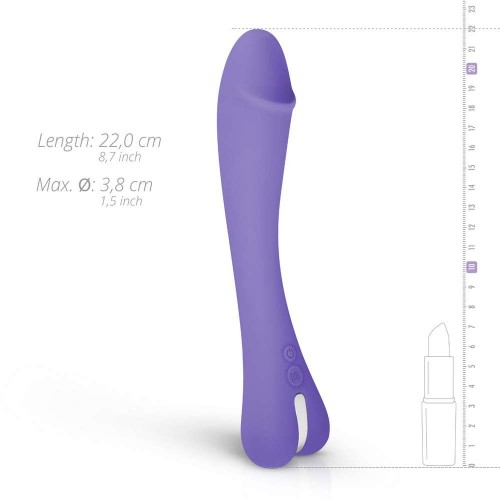 Μωβ Δονητής Σιλικόνης Σημείου G - Good Vibes Only Gili G Spot Vibrator 22cm