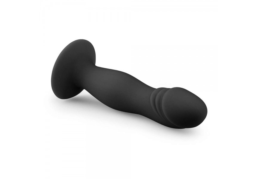 Easytoys Silicone Suction Cup Dildo Black 15cm