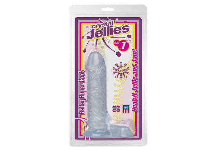Ρεαλιστικό Ομοίωμα Jelly – Ballsy Super Cock 21cm