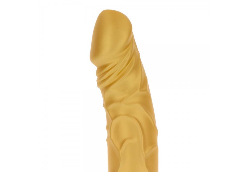 ToyJoy Get Real Gold Dicker Original Vibrator 20cm